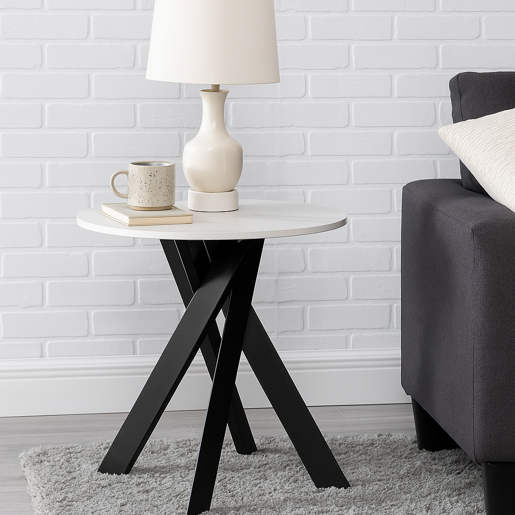 Alpha Round Lamp Table