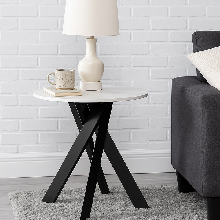 Alpha Round Lamp Table