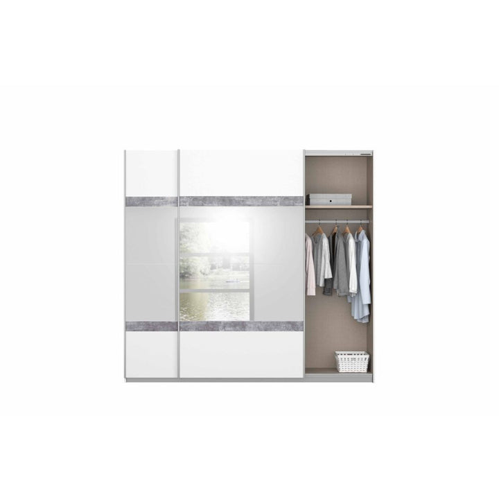 Rauch Penzberg Sliding Door Wardrobe Alpine White