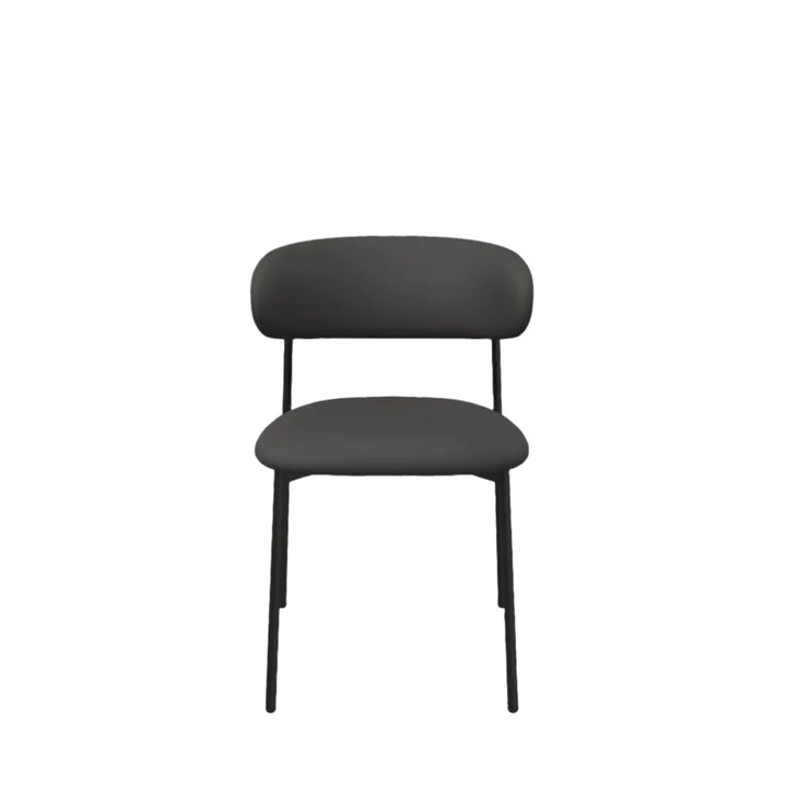 Toronto 110 cm Grey Ceramic Round Dining Table Set with 4 Grey Fabric Chairs