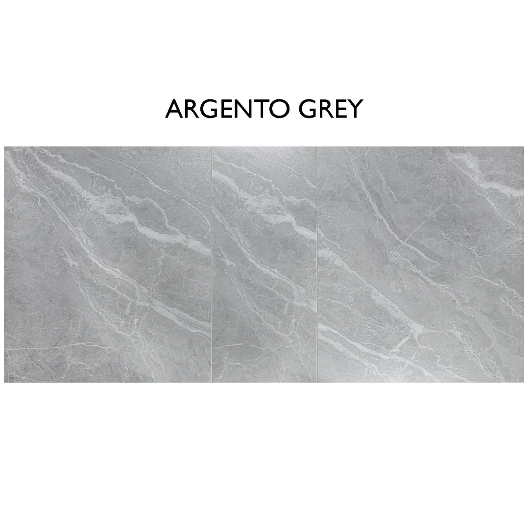 Extending Ceramic Dining Set: 140cm to 180cm | Space-Saving | 4 Upholstered Chairs