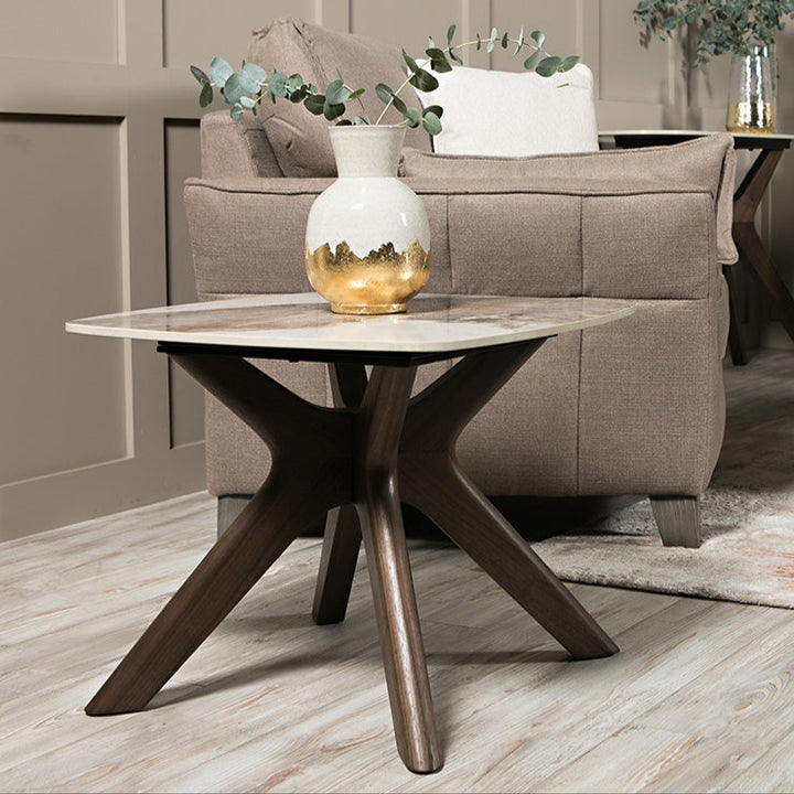 Ariya Lamp Table Brown
