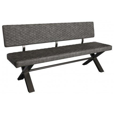 Fusion Upholstered Bench With Back 180cm