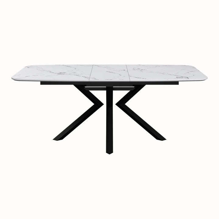 Toronto Marble Extending Dining Table and Chairs (160–200cm)