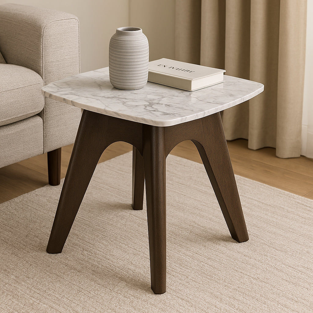 Valley Lamp Table Grey