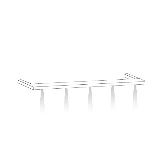 Cornice with lights 250 CM -K6D