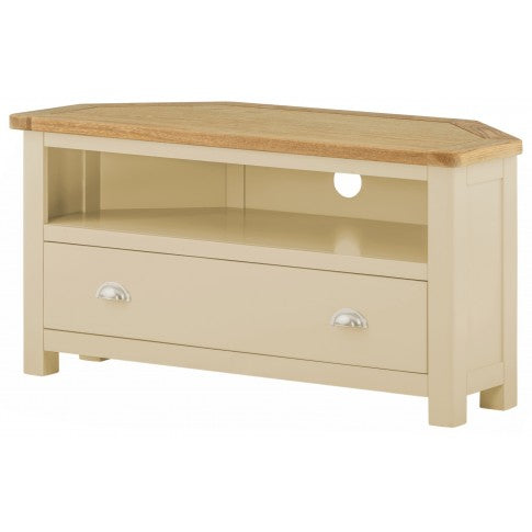 Portland Corner TV Cabinet-stone