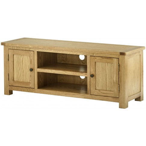 Portland Large TV Cabinet-oak