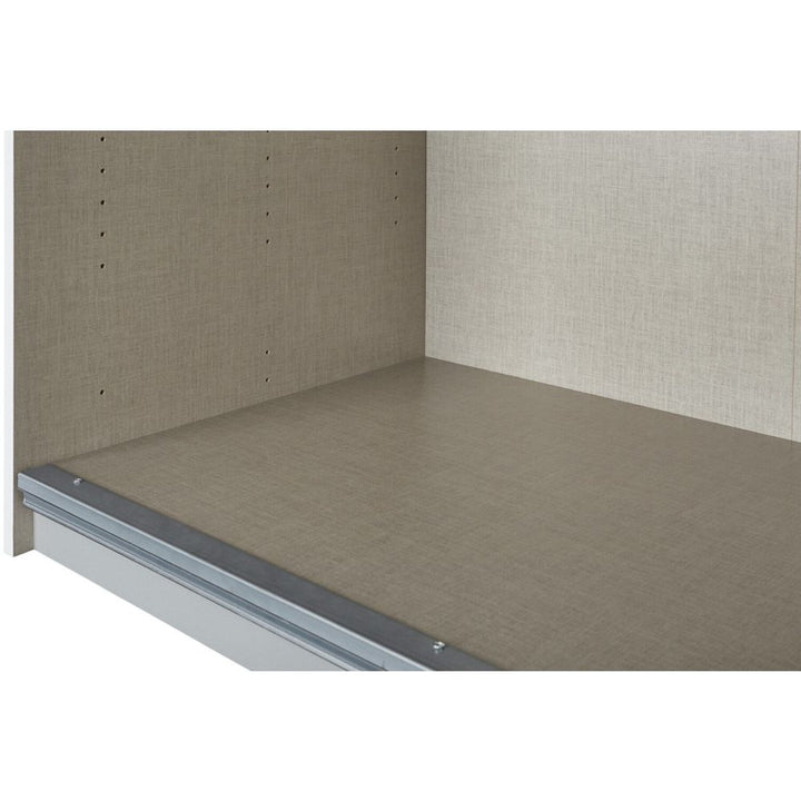 Rauch Oracle Metallic Grey 3 Door Full Mirror Sliding Wardrobe 203CM