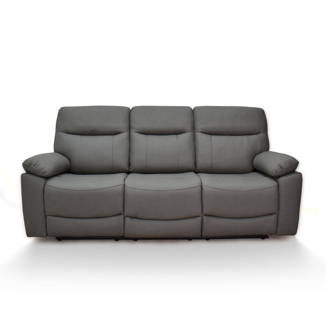 Vancouver 3 Seater Electric Recliner Sofa - Dolphin