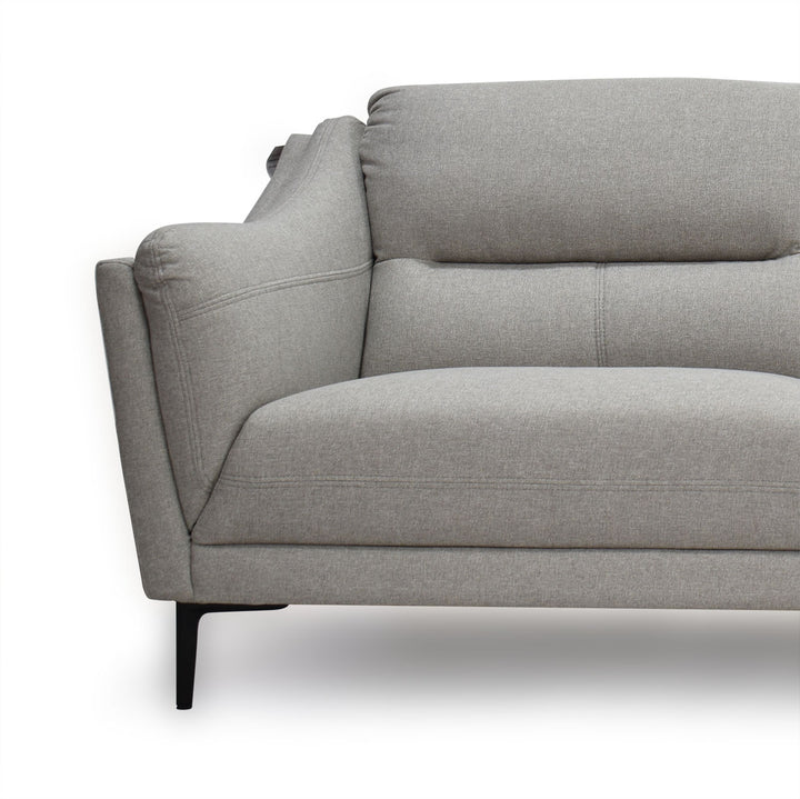 Dubai Linen 3 seater sofa - Understated glam style