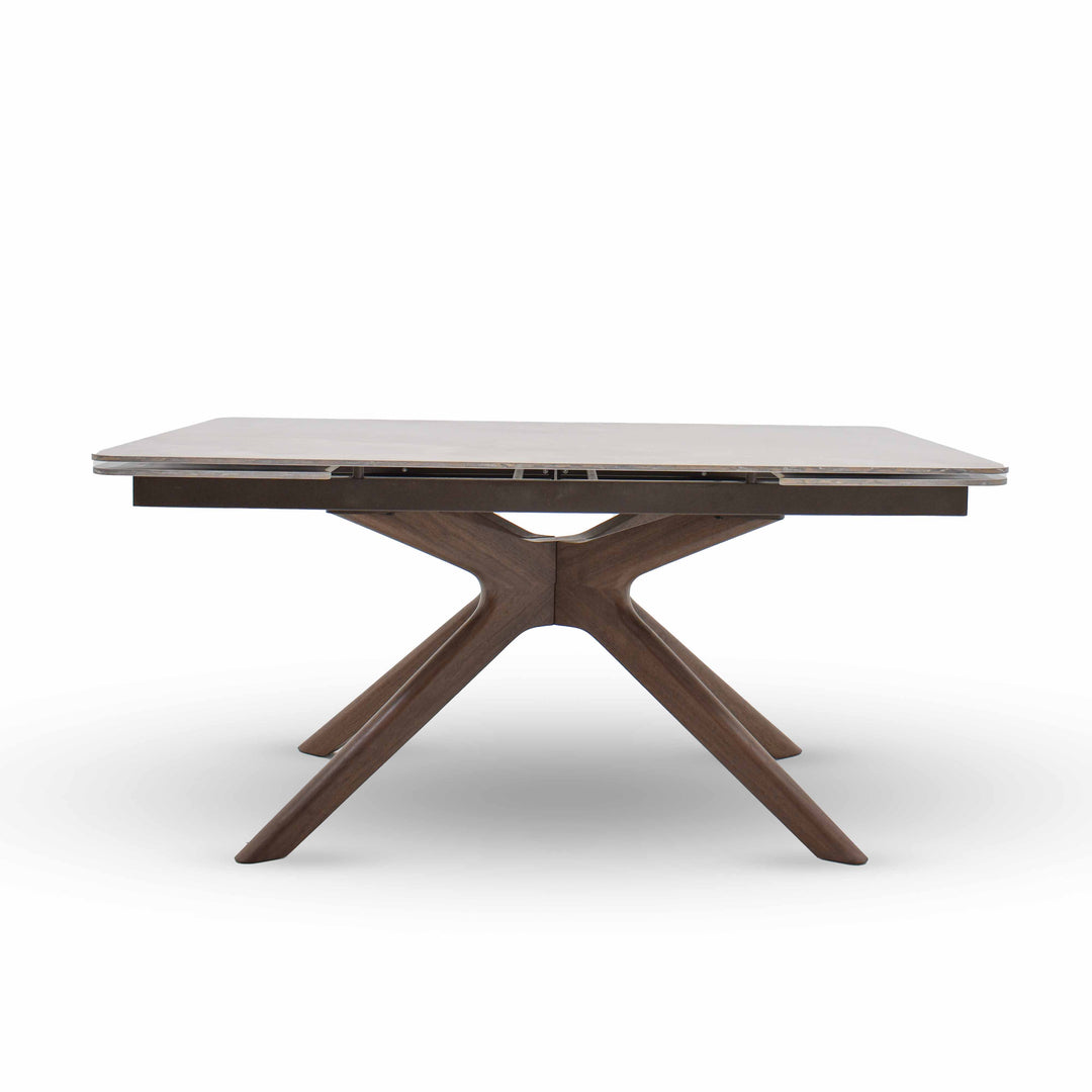 Arlo extending dining table with Axton dining chairs