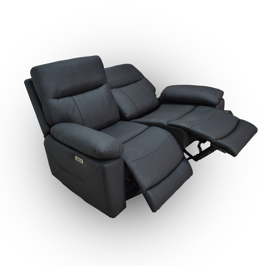 Vancouver 2 Seater Electric Recliner Sofa - Dolphin