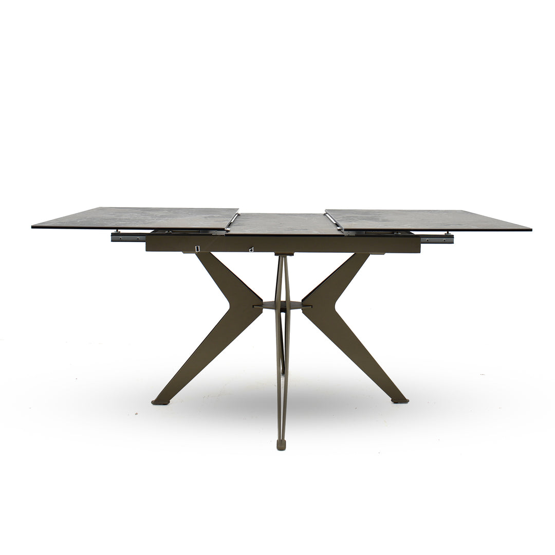 Hayden Ceramic Dining Table and Monza Chair Set