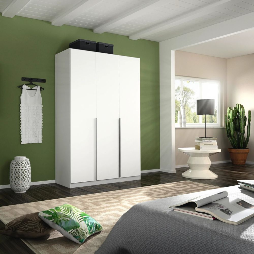 Rauch Alabama Alpine White 3 Door Hinged Wardrobe
