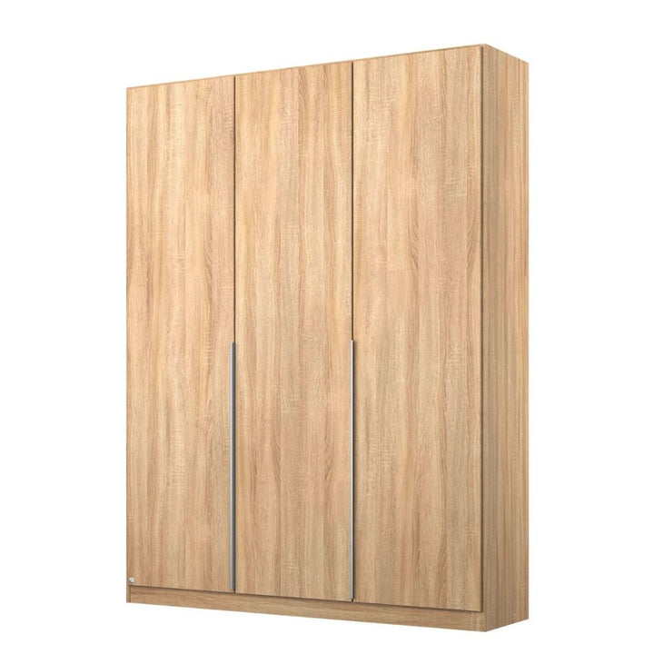 Rauch Alabama Sonoma Oak 3 Door Hinged Wardrobe