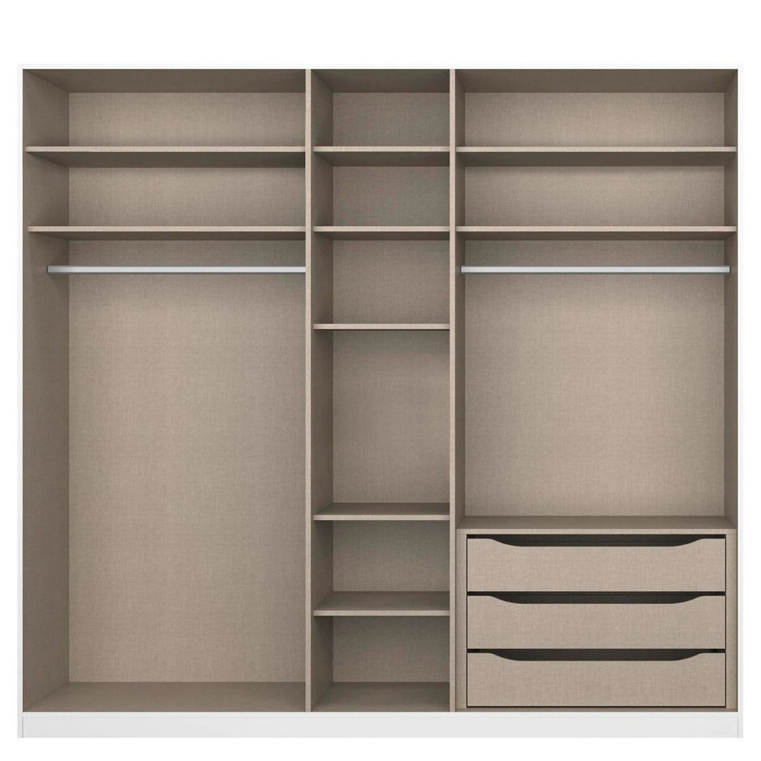 Rauch Alabama Sonoma Oak 5 Door Hinged Wardrobe