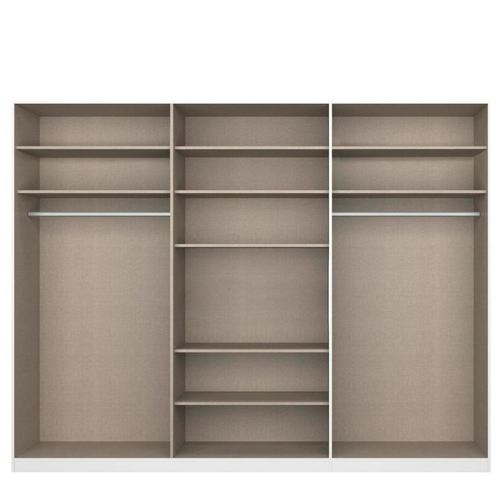 Rauch Alabama Sonoma Oak 6 Door Hinged Wardrobe