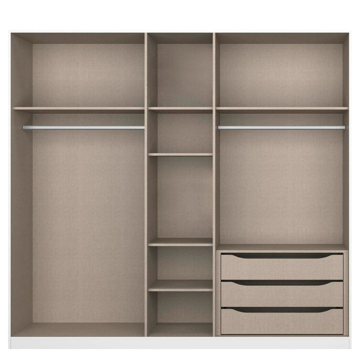 Rauch Alabama Sonoma Oak 5 Door Hinged Wardrobe