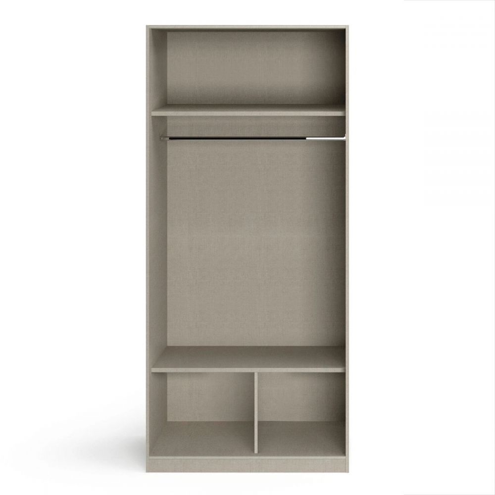 Atlanta 2 Door Hinged Combi Wardrobe