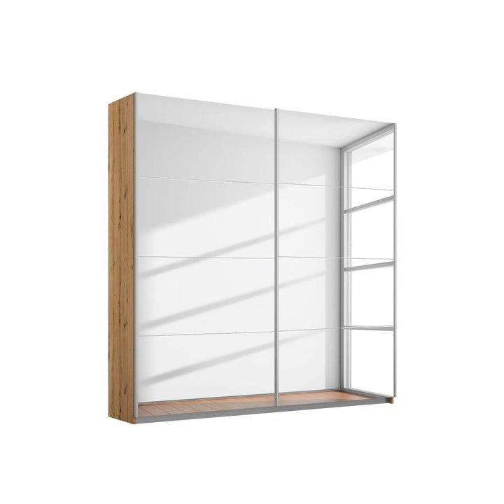 Rauch Subito Full Mirror 2 Sliding Door Wardrobe