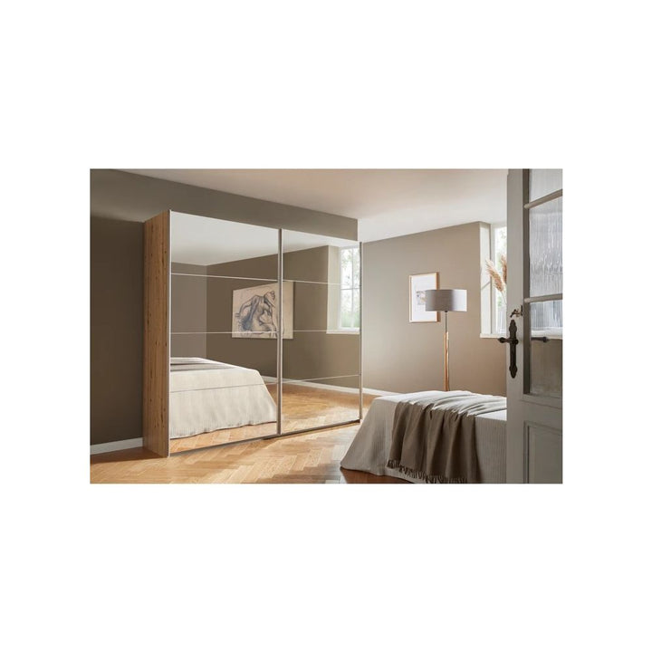Rauch Subito Full Mirror 2 Sliding Door Wardrobe