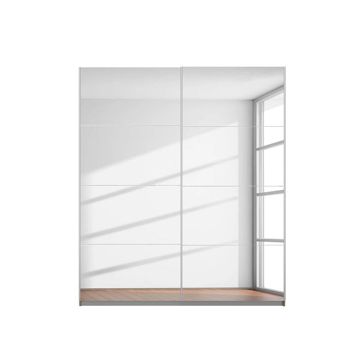 Rauch Subito Full Mirror 2 Sliding Door Wardrobe