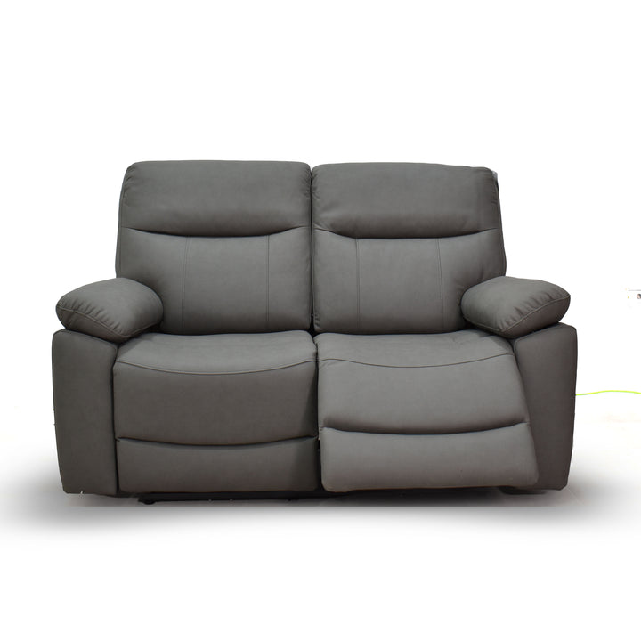 Vancouver 2 Seater Electric Recliner Sofa - Coal