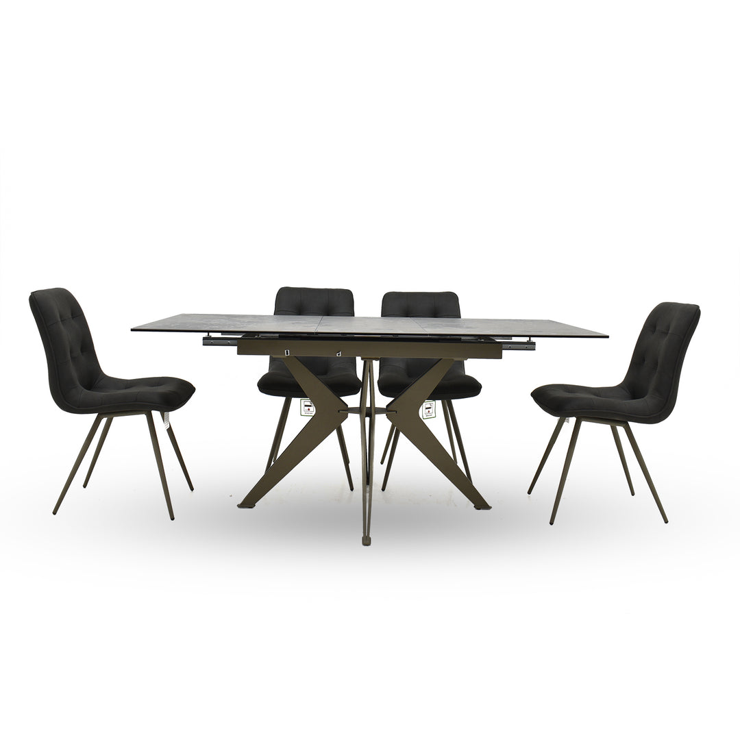 Hayden Extending Ceramic Dining Table