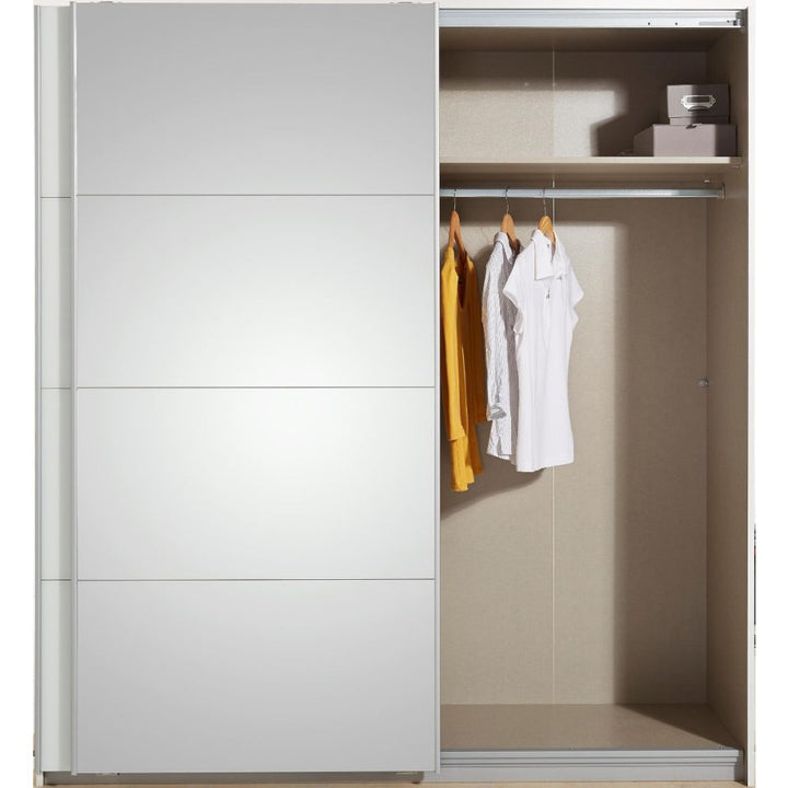 Rauch Subito Full Mirror 2 Sliding Door Wardrobe