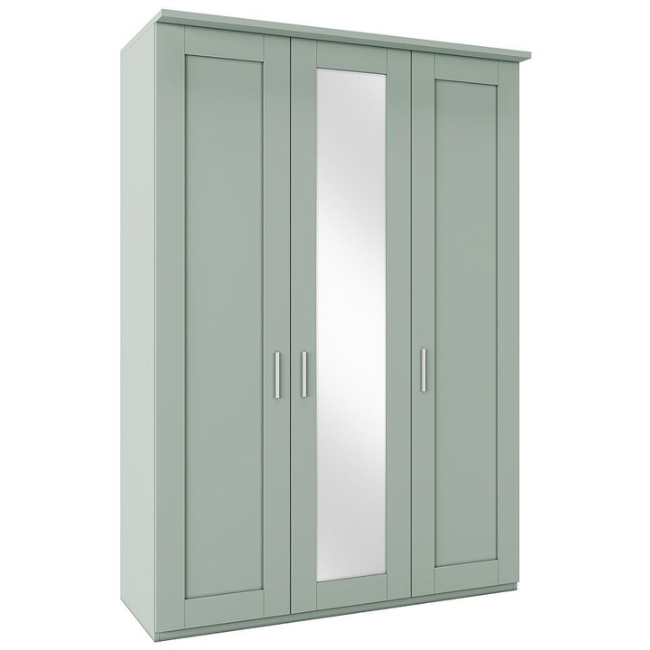 Marlow 3 Door Hinged Wardrobe With Mirror