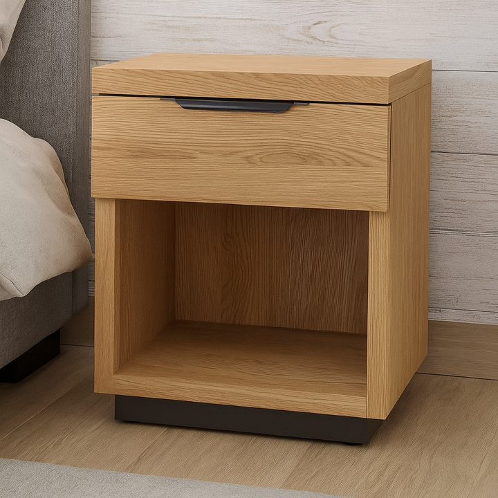 Fusion 1 Drawer Bedside Table
