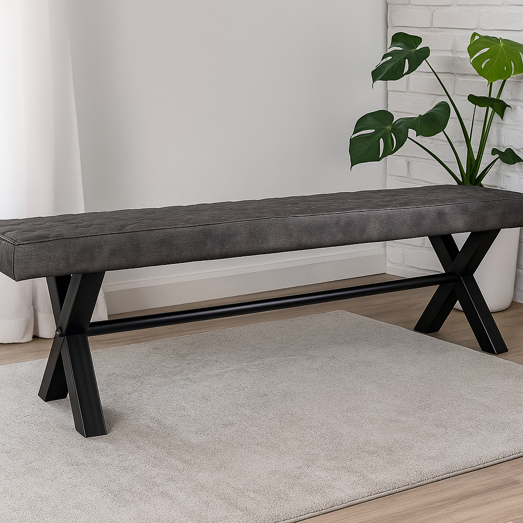 Fusion Large Upholstered Bench