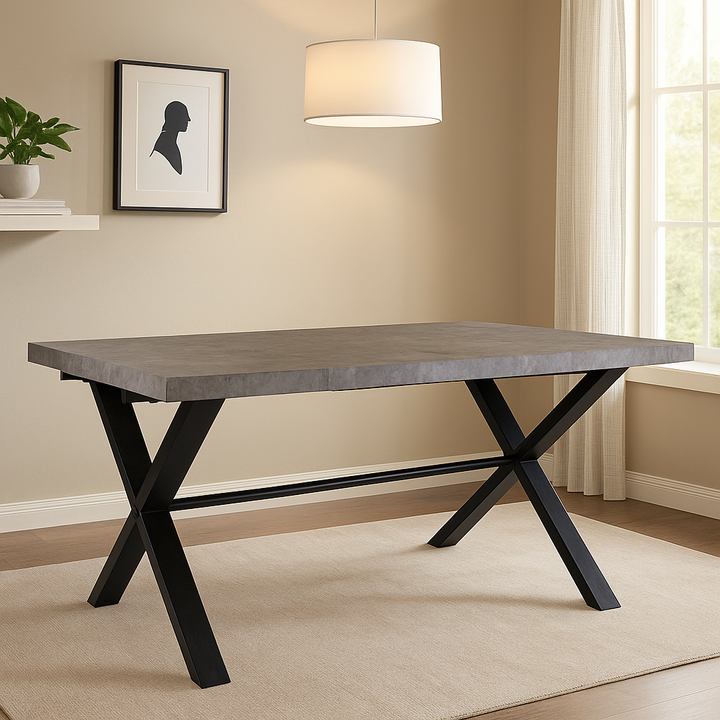Fusion Small Dining Table - Stone Effect