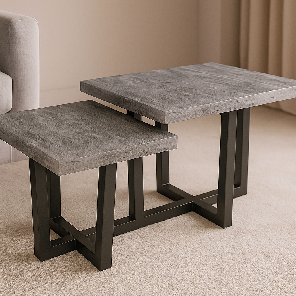 Fusion Step Coffee Table - Stone Effect