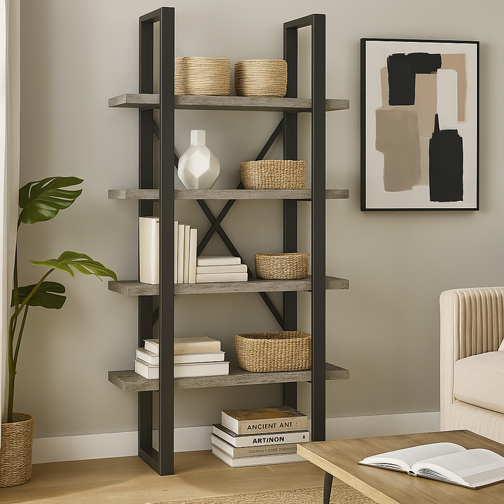 Fusion Shelf Unit - Stone Effect