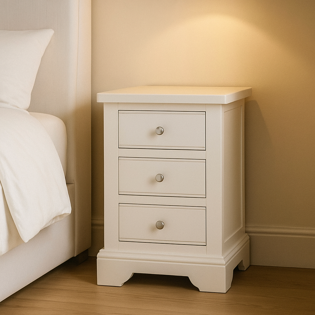 Berkeley 3 Drawer Bedside