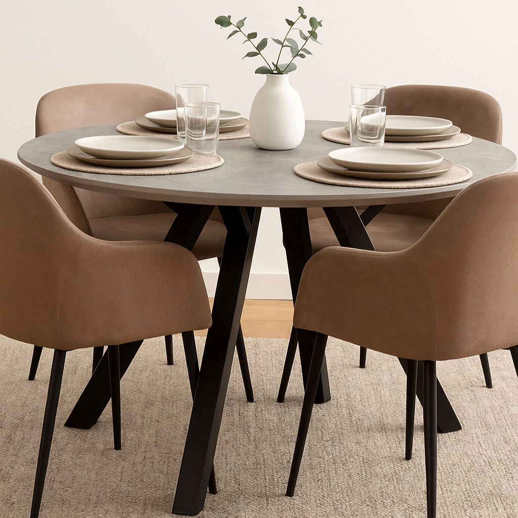 Tetro Round Dining Table