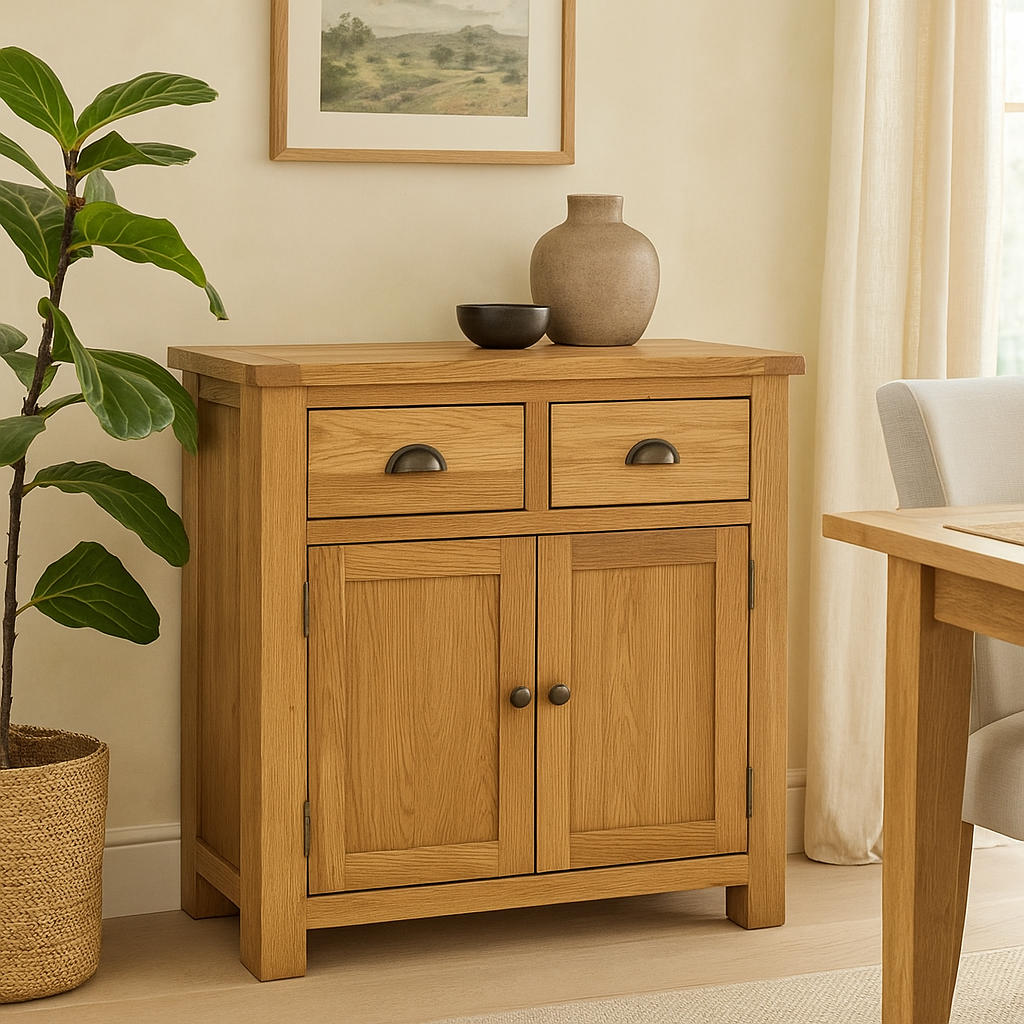 Portland 2 Door Sideboard-oak