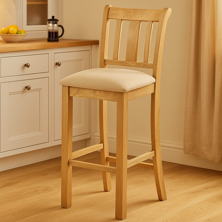 Portland Bar Stool - oak
