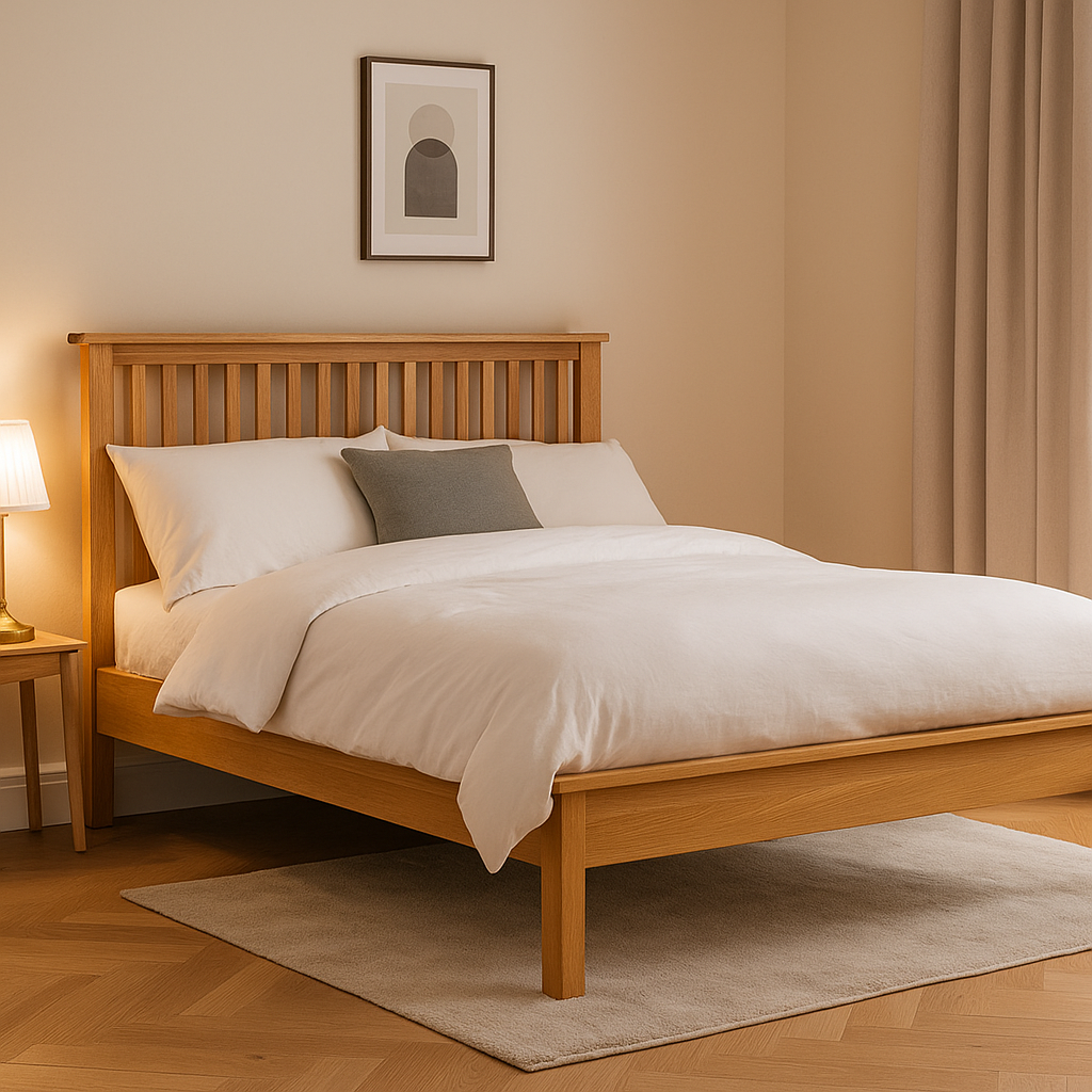 Portland 5'0 Bed-Oak Frame