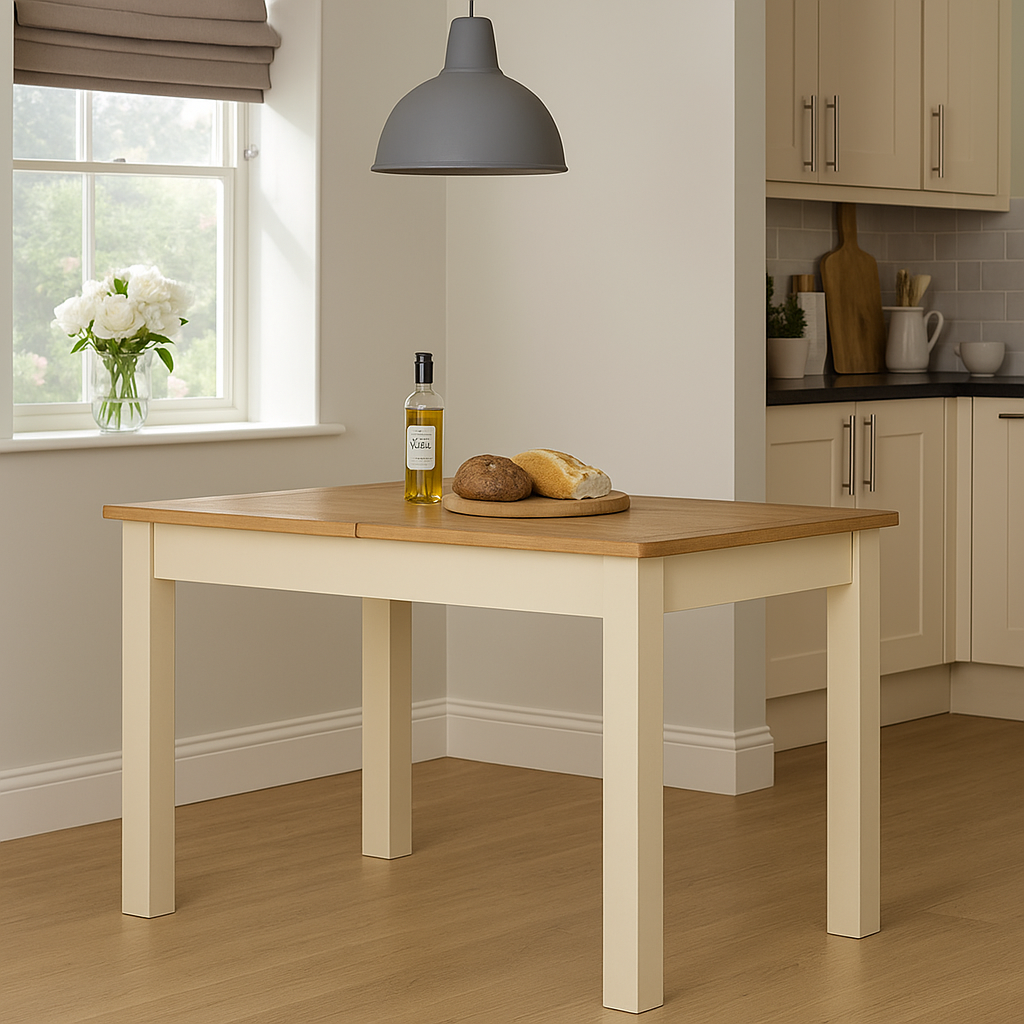 Portland Extending Dining Table-stone