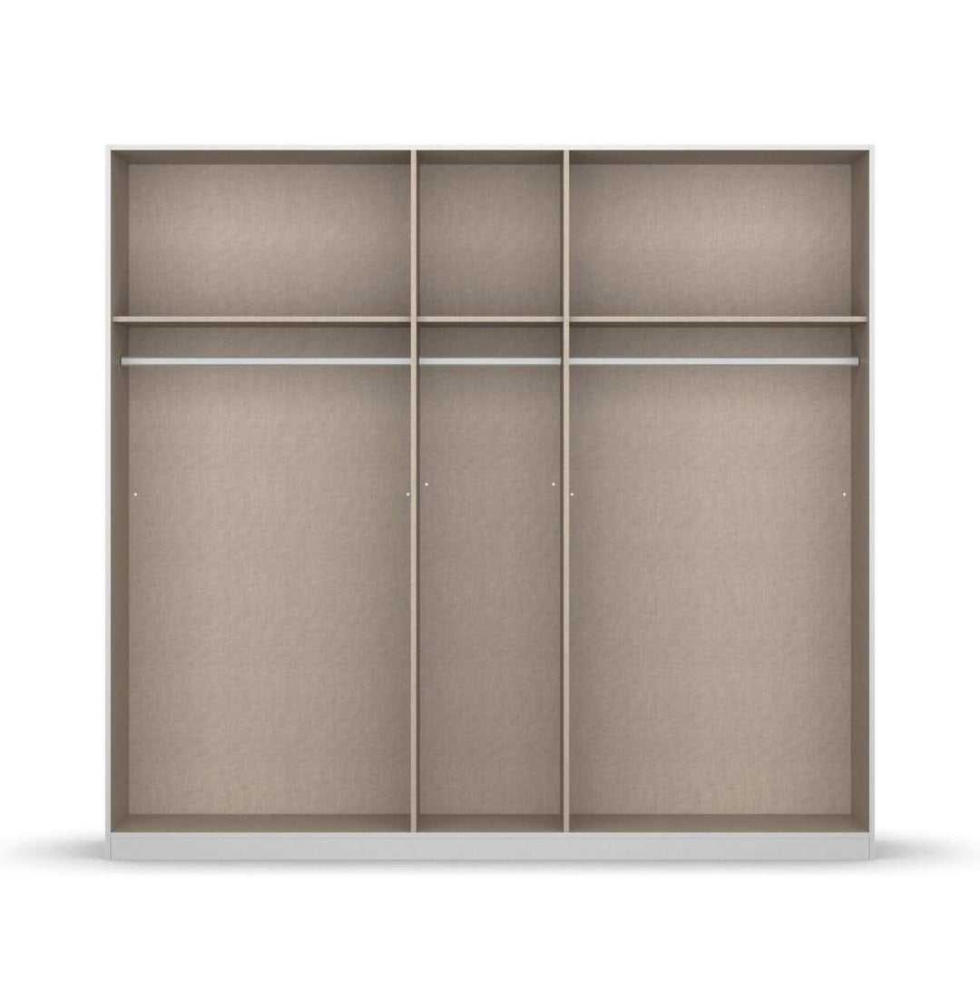 Rauch Monostar White 5 Door Hinged Wardrobe W226CM
