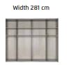 Rauch TEGIO Sliding Door Wardrobe
