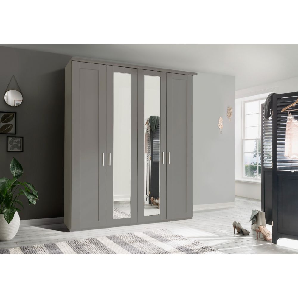 Wiemann Cambridge 3 Hinged Door Wardrobe with Mirror