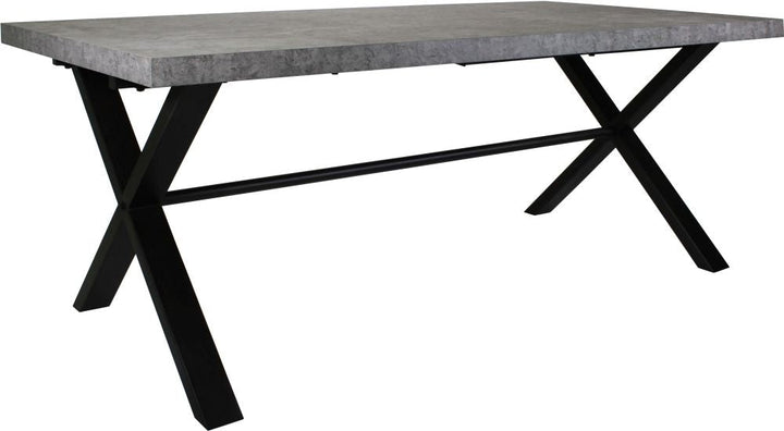 Fusion Large Dining Table - Stone Effect
