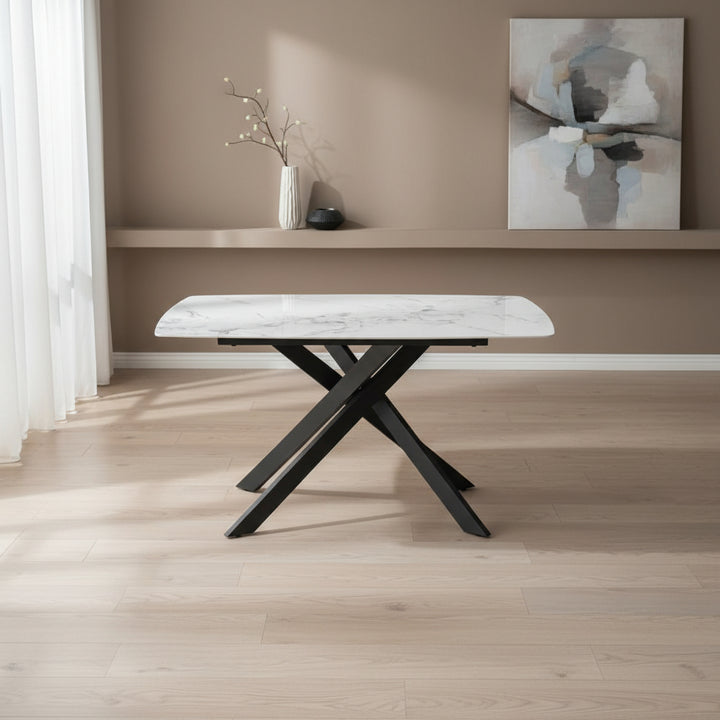 Linara Ceramic Dining Table 135Cm