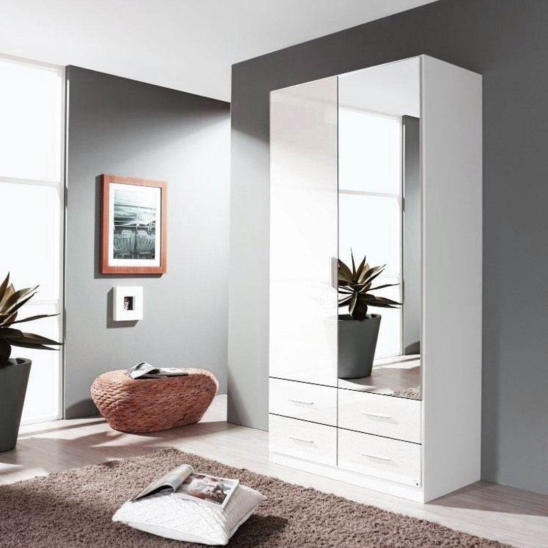 Atlanta Hinged Combi 2 Door Wardrobe