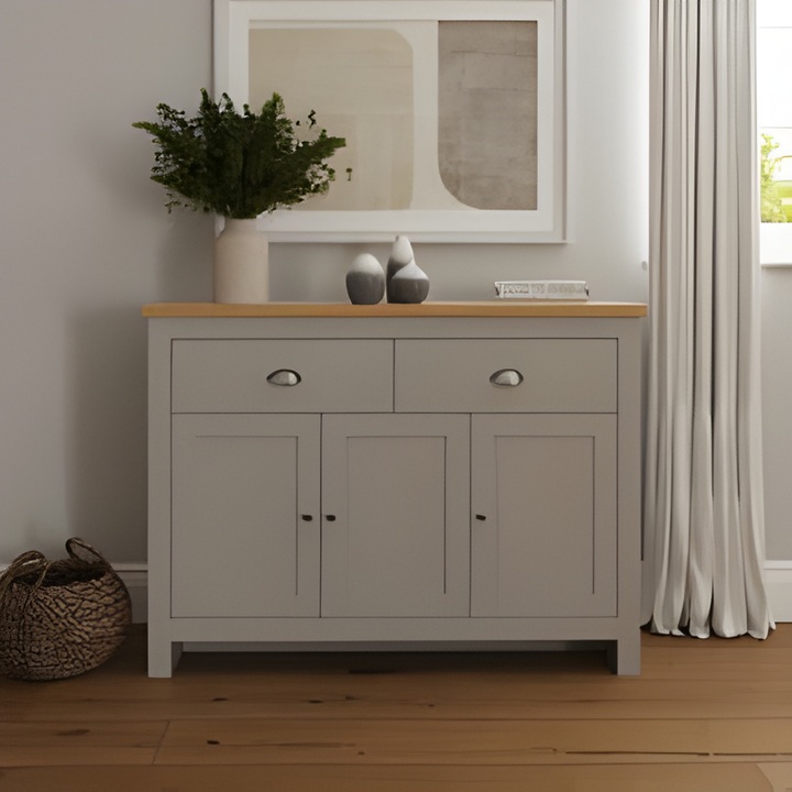 LANCASTER LARGE SIDEBOARD GREY