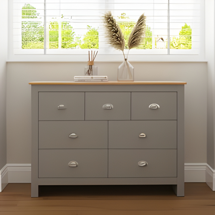 LANCASTER MERCHANTS CHEST GREY
